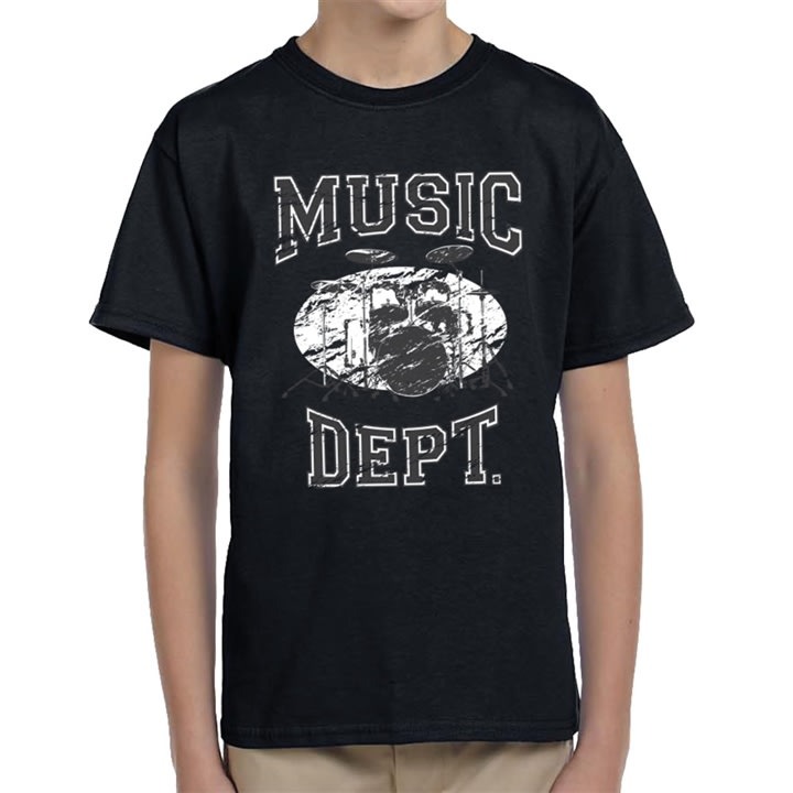 Music Dept. Drumset Child's T-Shirt