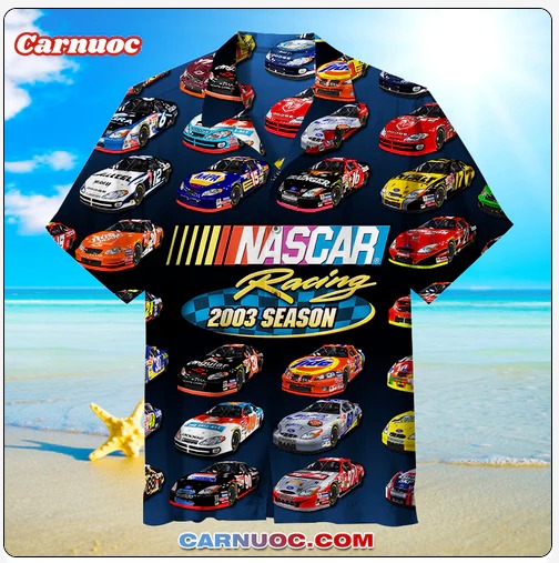 NASCAR Racing Car Hawaiian Shirt For Fan, Gift For Men And Women, S-5XL US Size