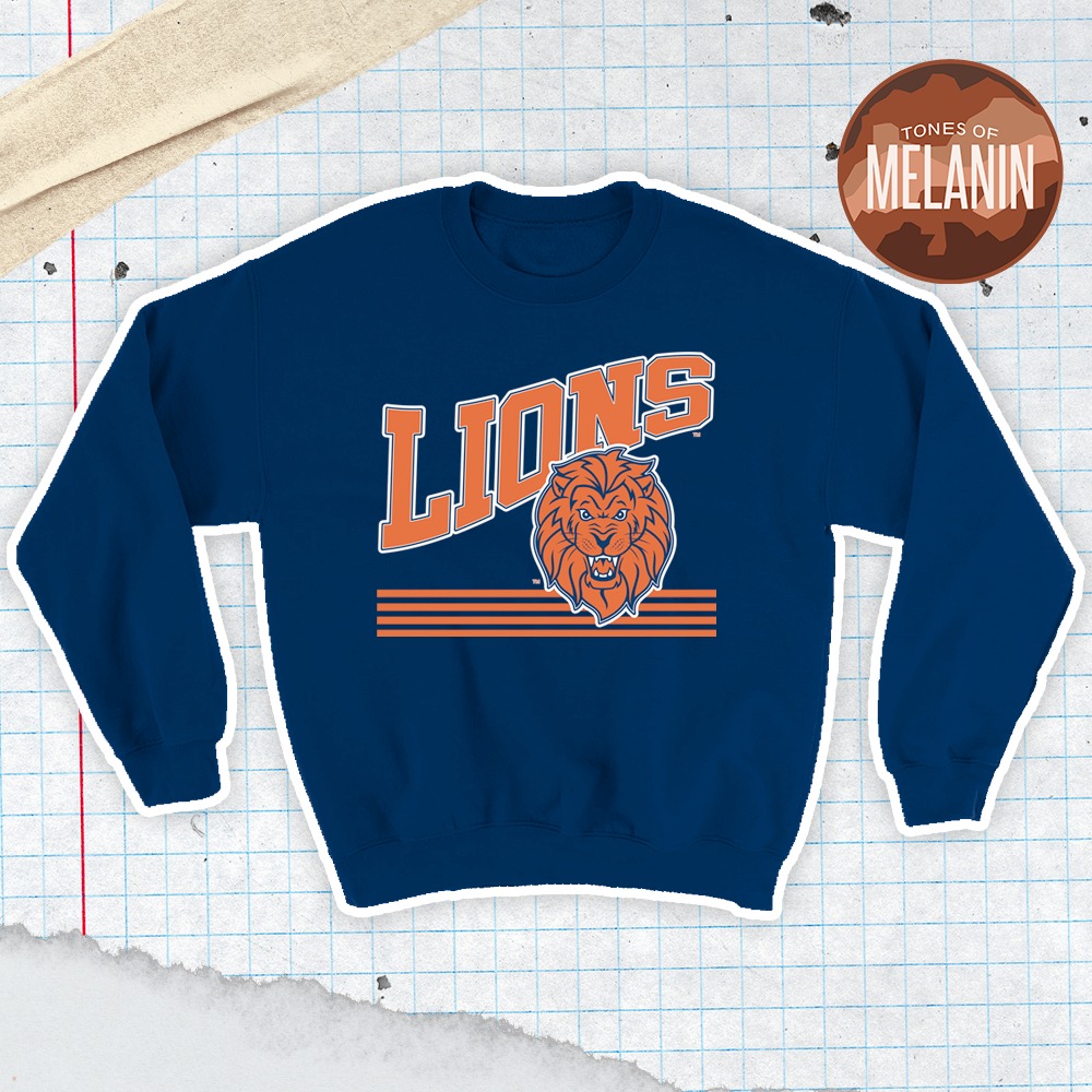 NAVY LINCOLN CLASSIC CREWNECK