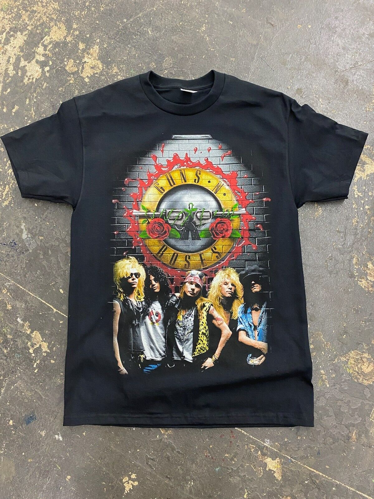 NEW GUNS N ROSES BAND MEMBERS T SHIRT