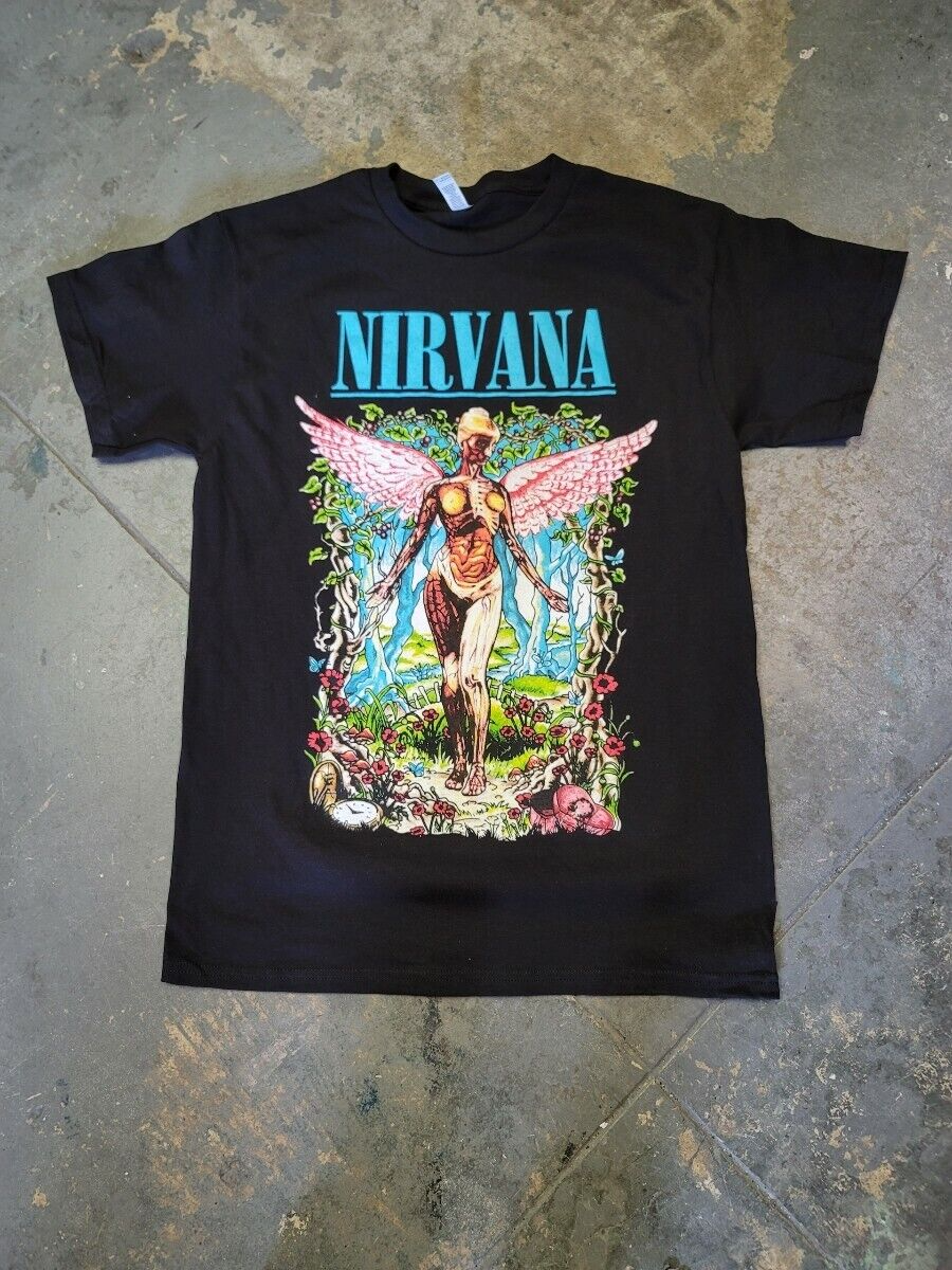 NEW NIRVANA IN UTERO T SHIRT