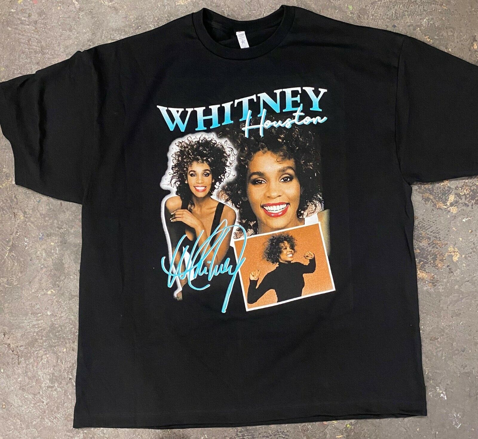 NEW WHITNEY HOUSTON T SHIRT