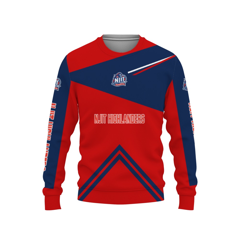 NJIT Highlanders Football American Team Champion Gift For Fan-3D Sweatshirt