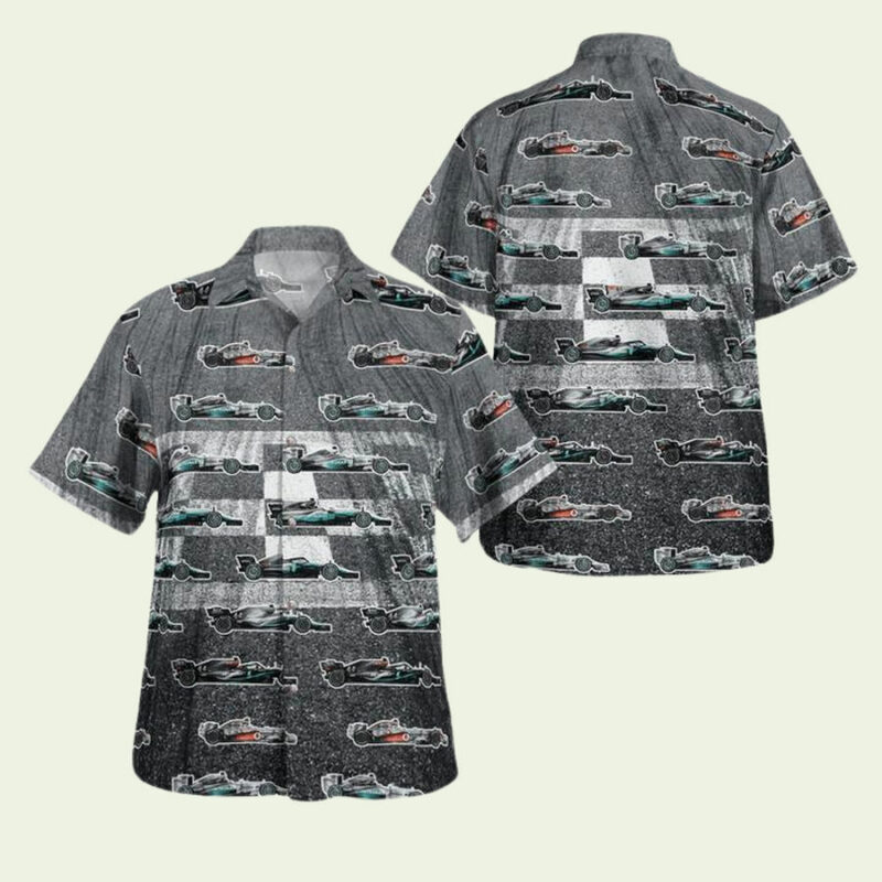 NLTD0203BG02 LEWIS HAMILTON WORLD CHAMPIONSHIP F1 HAWAIIAN SHIRT