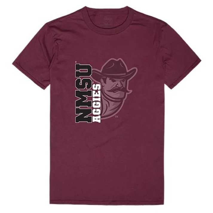 NMSU New Mexico State University Aggies Ghost T-Shirt Maroon