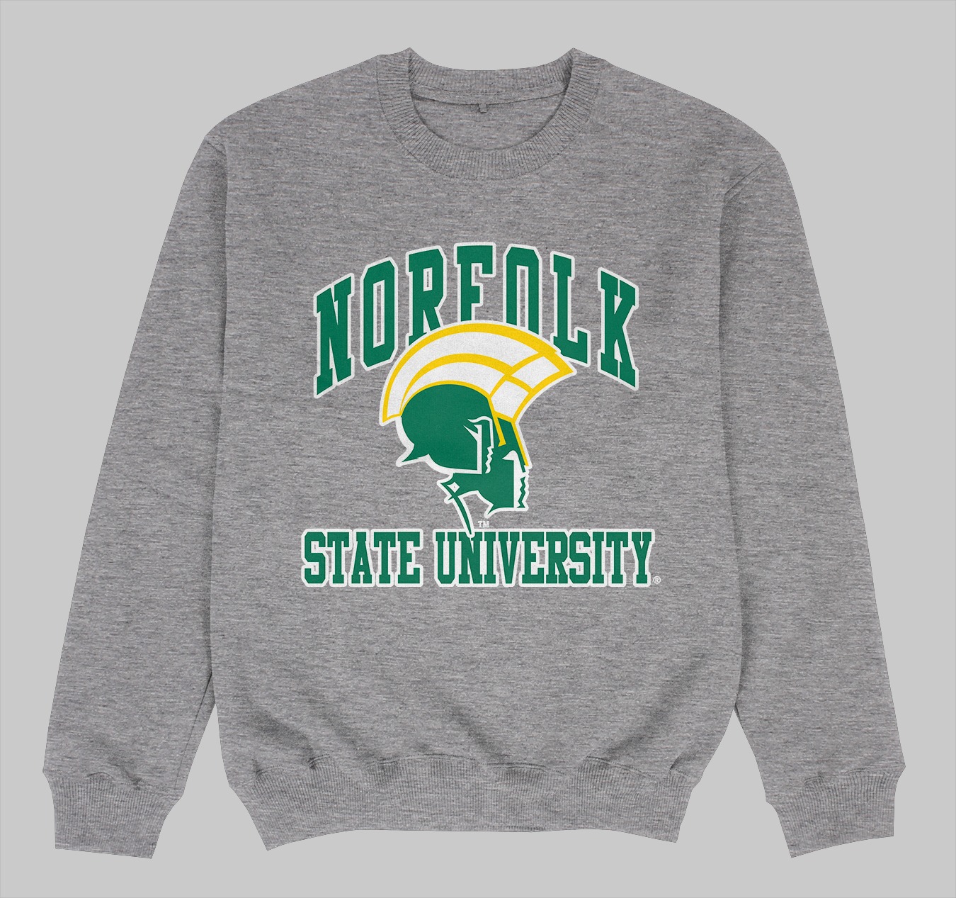 NORFOLK STATE LEGACY SWEATSHIRT GREY GREY COLOR