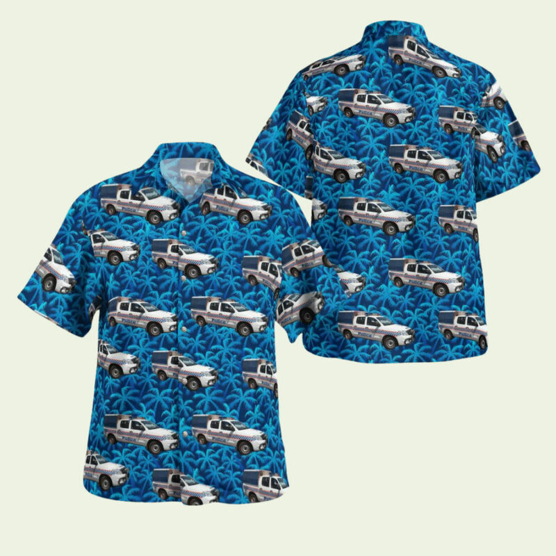 NORTHERN TERRITORY POLICE FORCE TOYOTA HILUX HAWAIIAN SHIRT