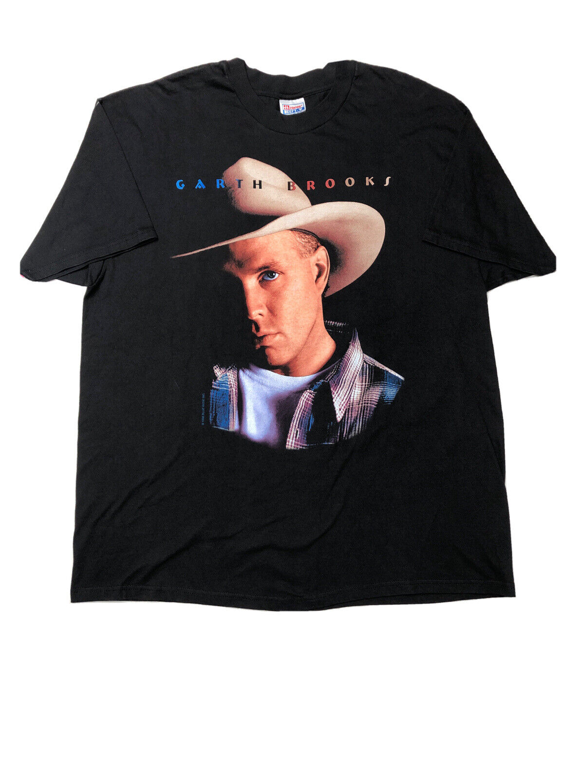 NWOTS VTG Hanes beefy-t Garth Brooks 1998 Concert Tour Black T Shirt