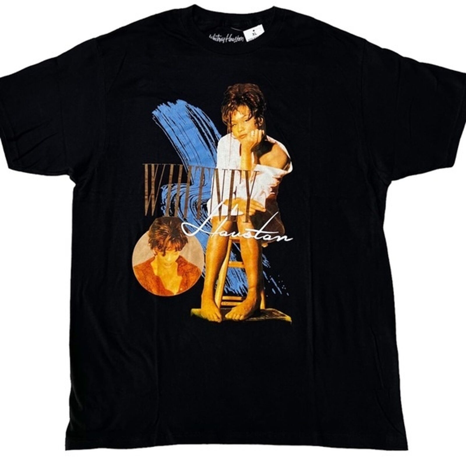 NWT Whitney Houston Short Sleeve Graphic T-Shirt