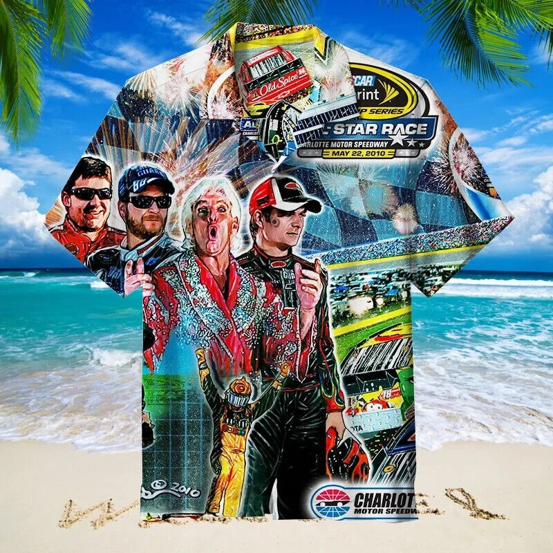 Nascar 005 ,Unisex Hawaiian Shirt For Fan, Gift For Man S-5XL Us Size