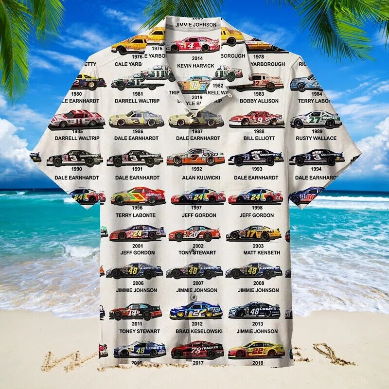 Nascar Cup , Hawaiian Shirt For Fan, Gift For Man S-5XL Us Size