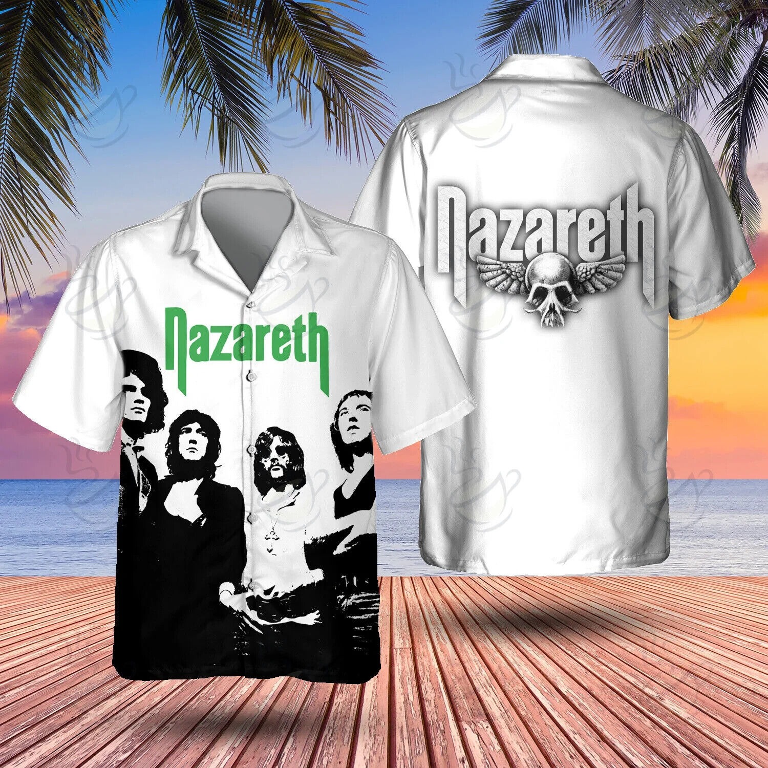 Nazareth Special Edition Hawaiian Shirt, Music Lovers Size S-5XL, Gift For Fans