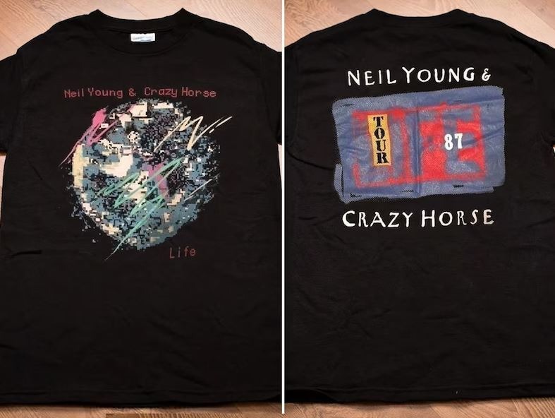 Neil Young & Crazy Horse 1987 Tour T-Shirt