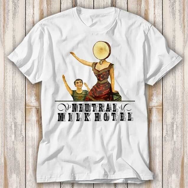 Neutral Milk Hotel Indie Retro Rock T Shirt Adult Top Tee Unisex