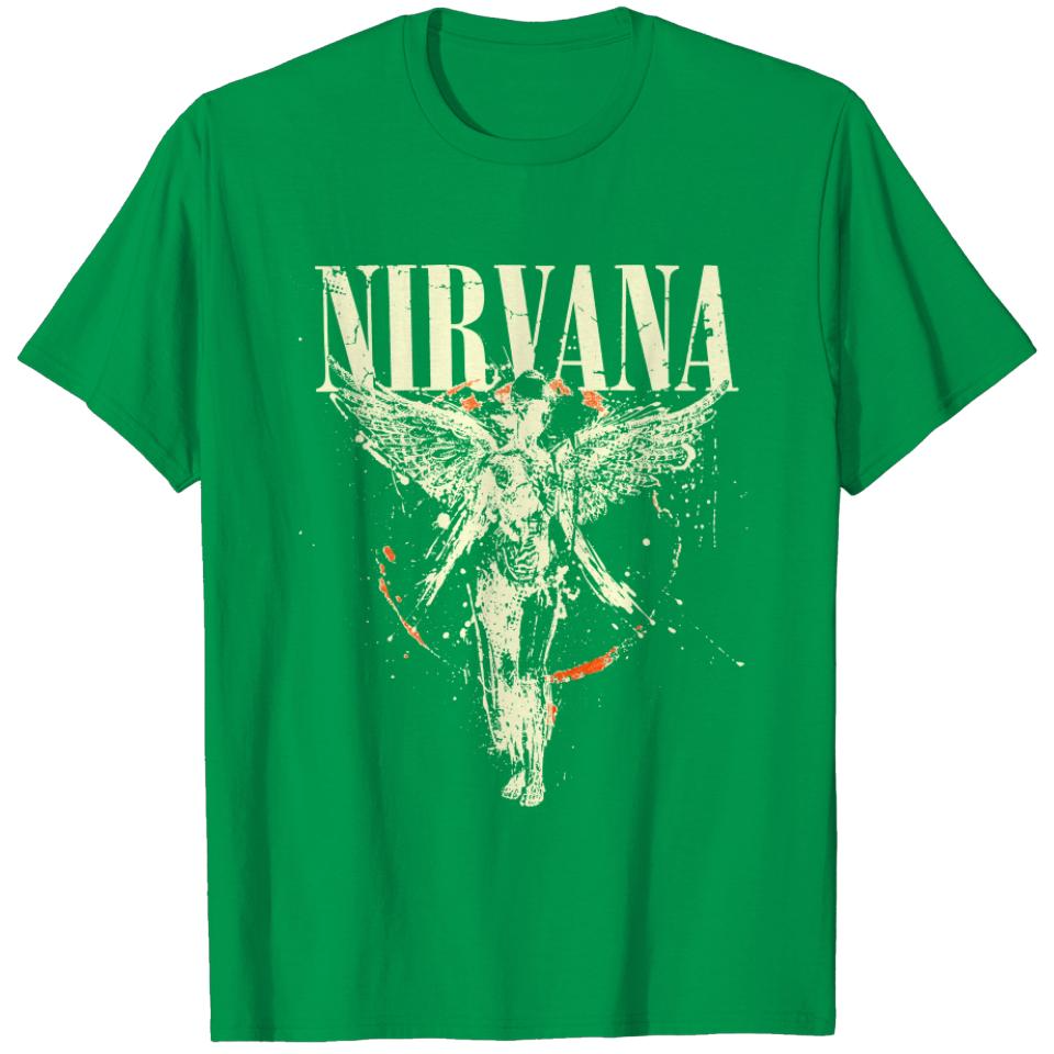 New Nirvana In Utero Album 1993 Grunge Black Vintage Irish Green