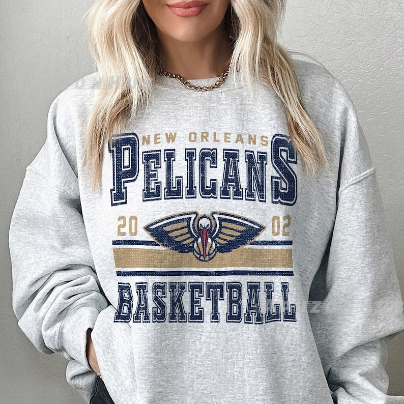 New Orleans Basketball Vintage Sweatshirt