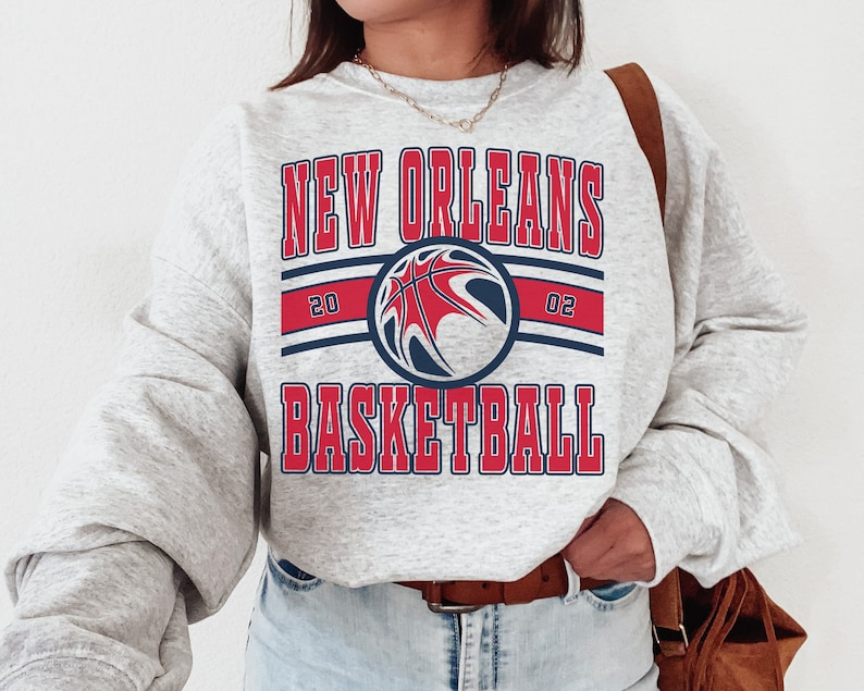 New Orleans Pelican, Vintage New Orleans Pelican Sweatshirt