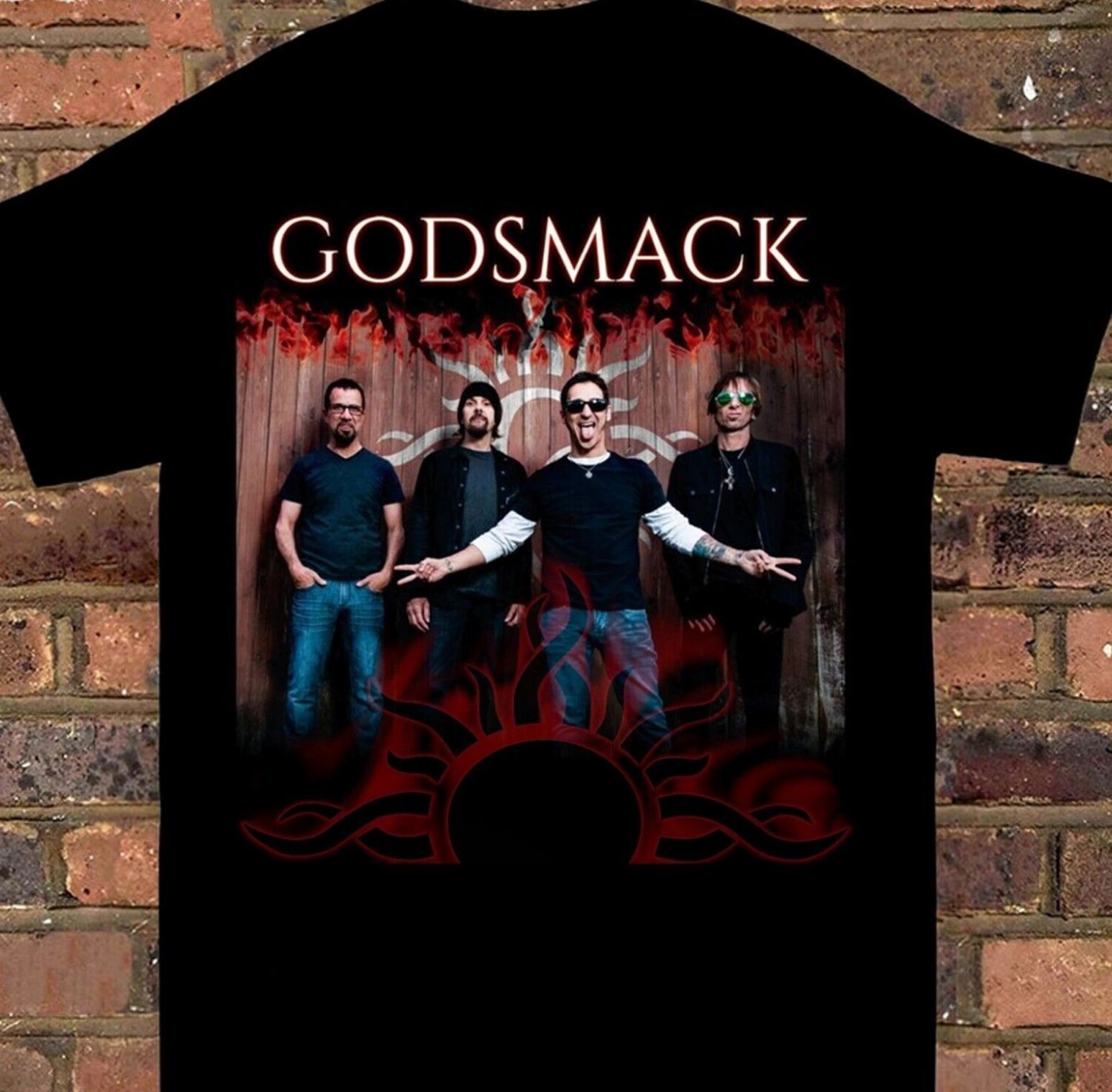 New Popular Godsmack Shirt Short Sleeve Unisex All Size Shirt