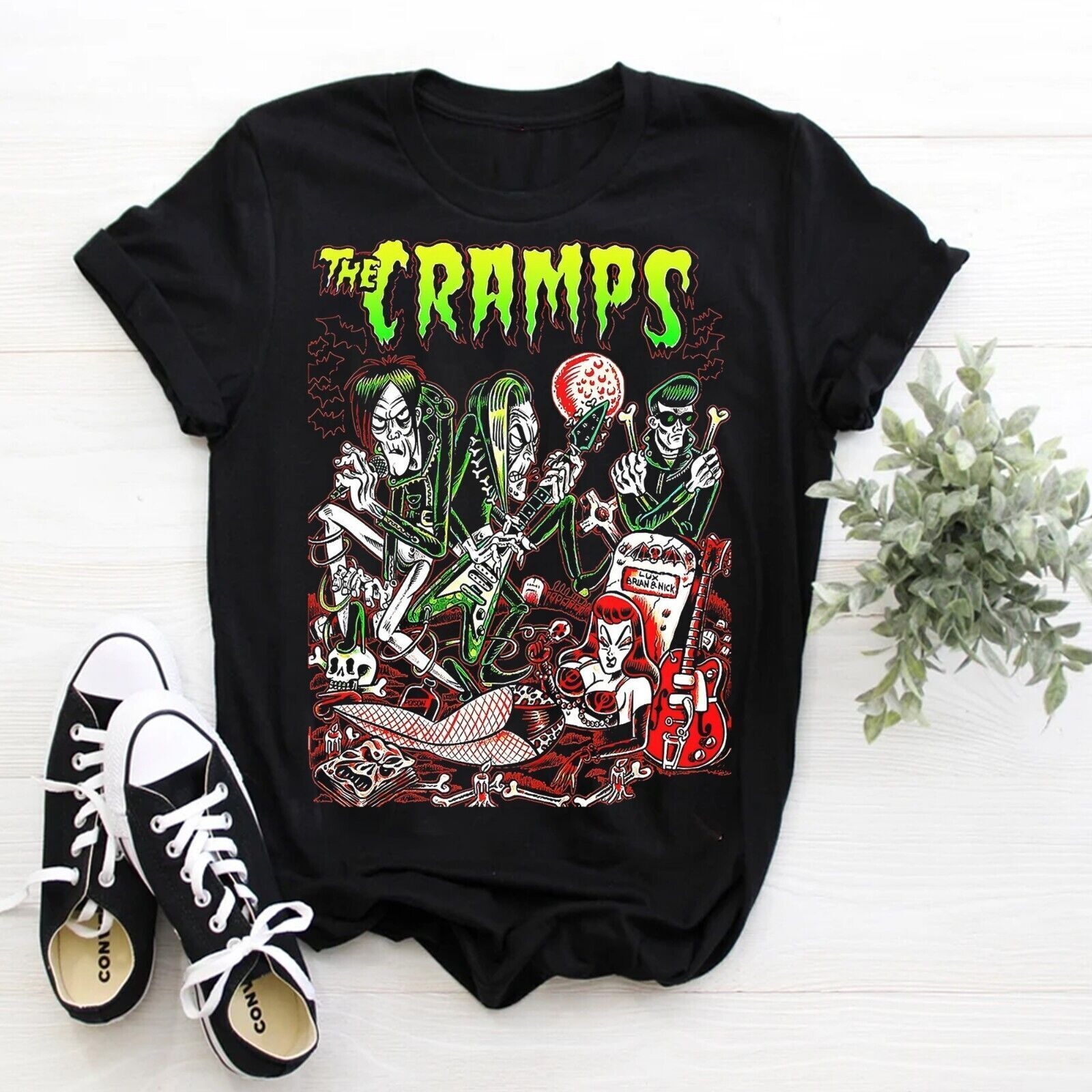 New Popular The Cramps Tee Gift For Fans Unisex All Size Shirt