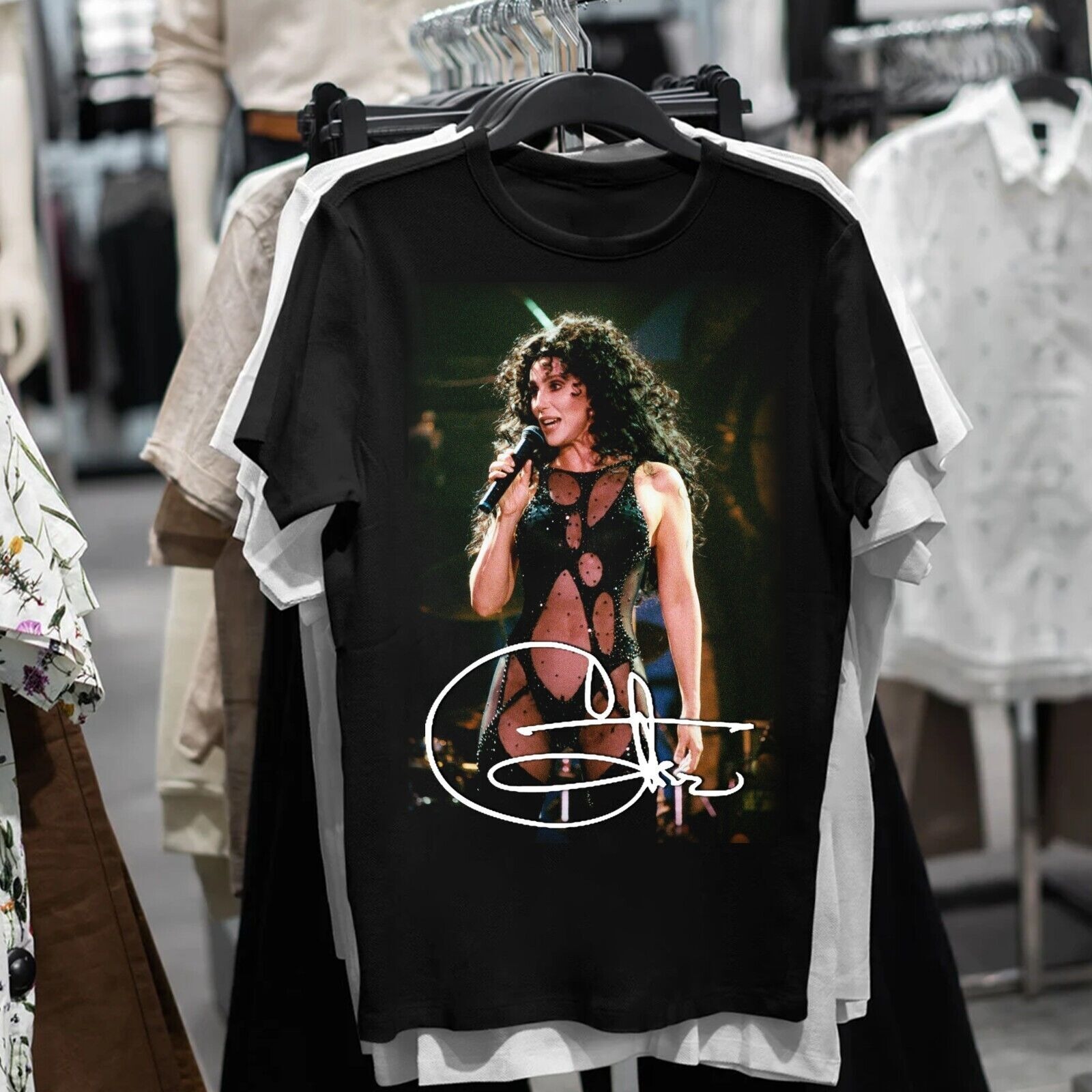 New Rare Cher Tour 2023 Gift For Fans Men All Size T-Shirt