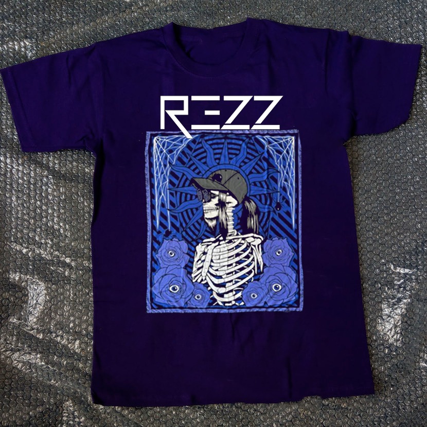 New Rezz Short Sleeve Gift For Fan Purple T-shirt