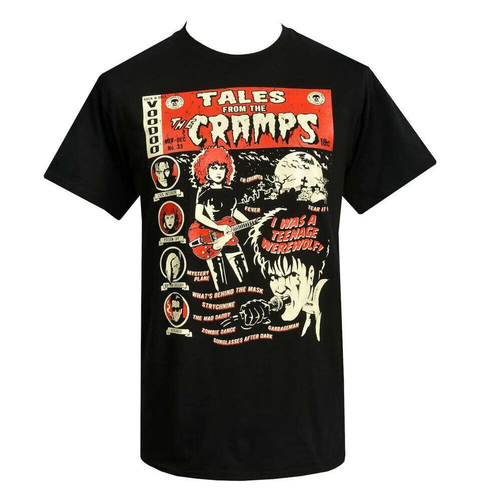 New The Cramps Psychobilly T-Shirt Collection Singer Unisex Shirt