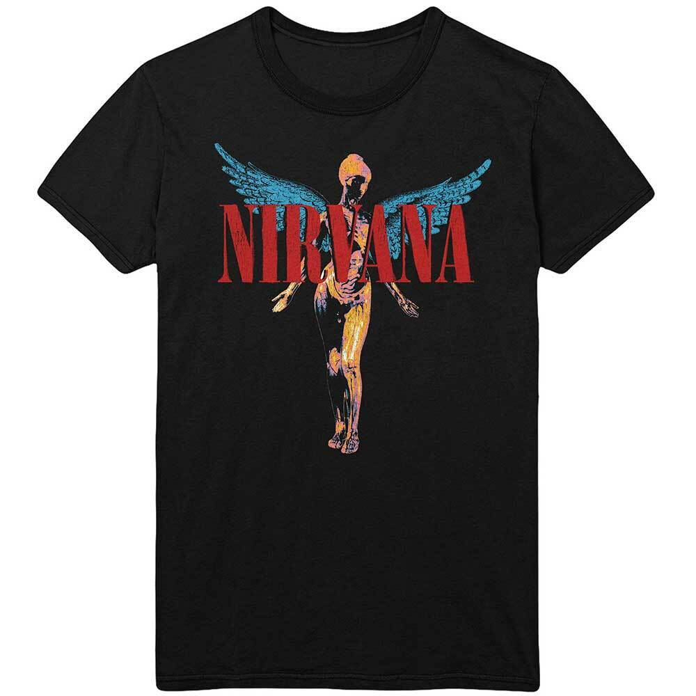 Nirvana In Utero Centre Logo (Including Plus Size) Official Licensed T-shirt