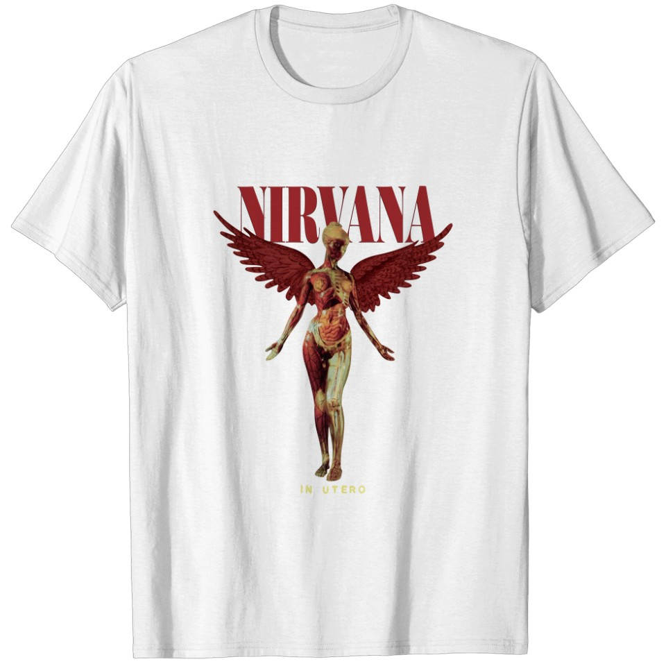 Nirvana In Utero T-shirt White