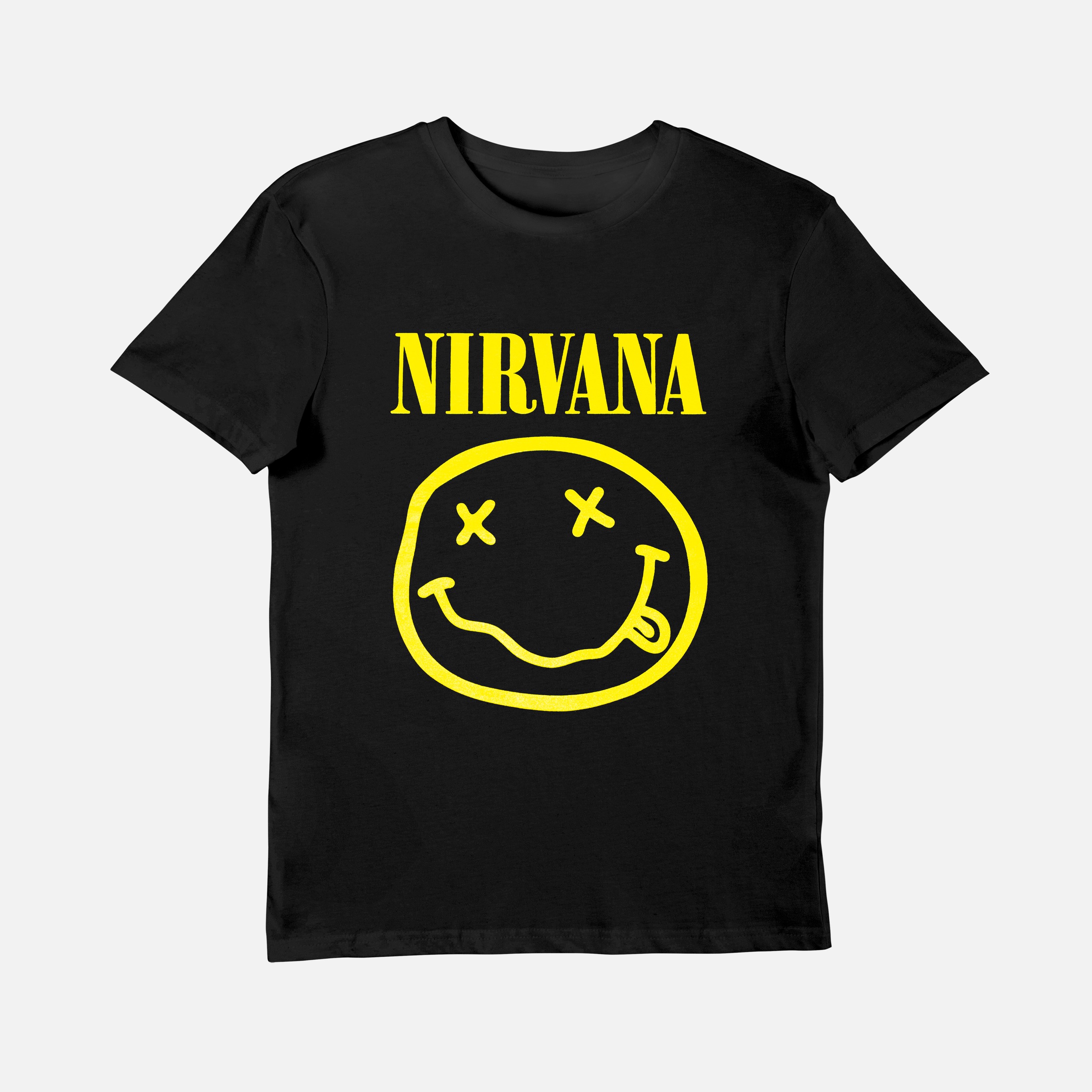 Nirvana Unisex Black Graphic T-Shirt