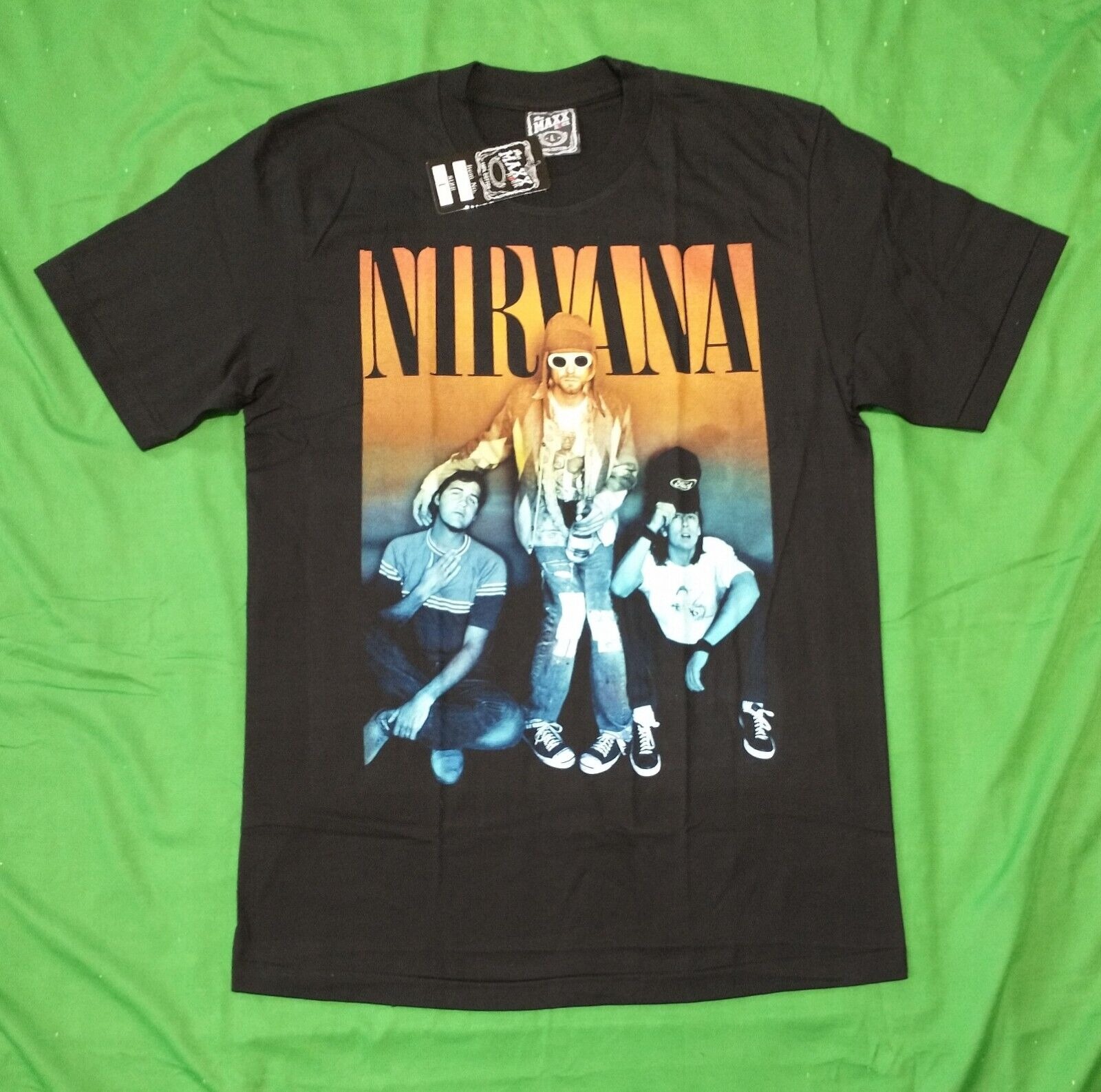 Nirvana large t-shirt Full Size Unisex 2024