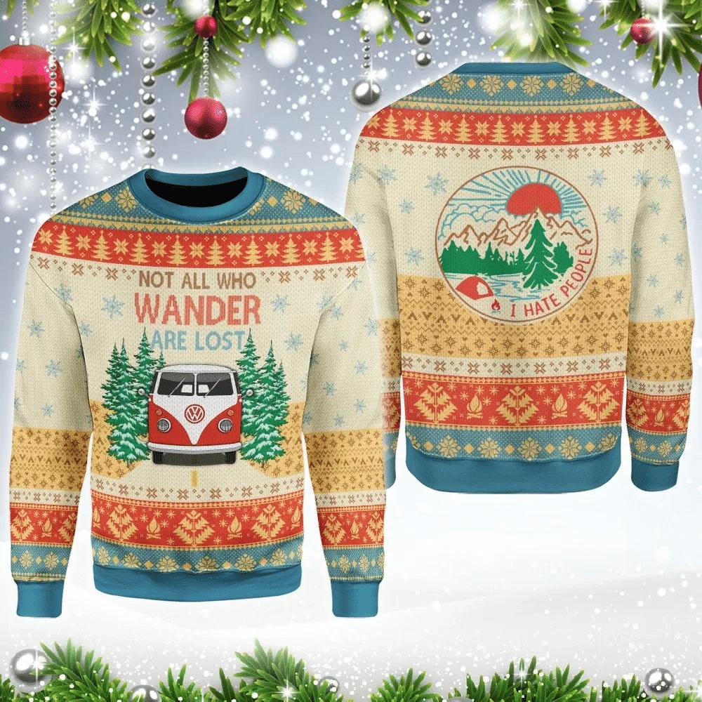 Not All Wonder Are Lost Ugly Christmas Sweater