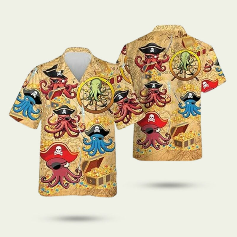 OCTOPUS HAWAIIAN SHIRT