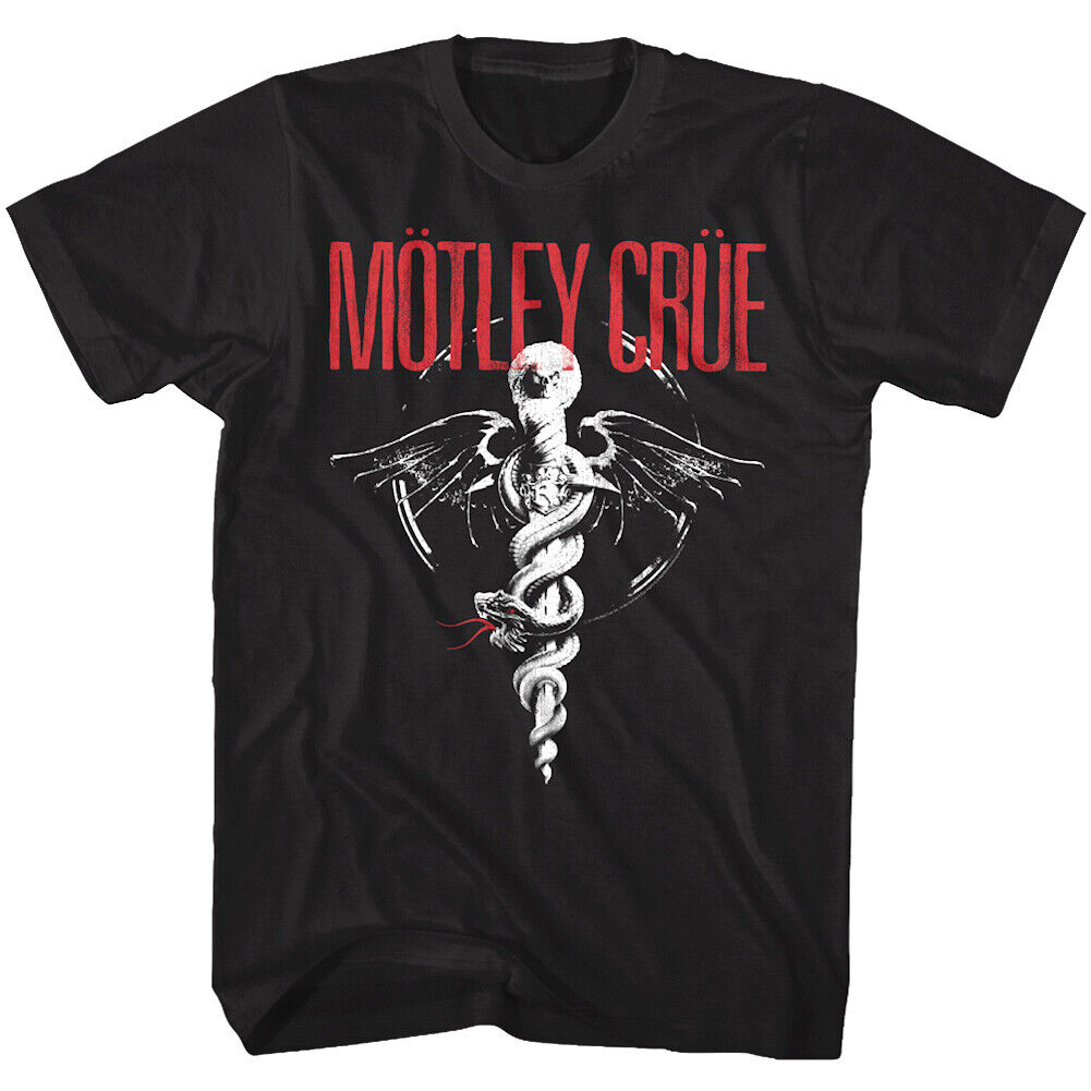 OFFICIAL Motley Crue Dr Feelgood Men's T Shirt Rock Band