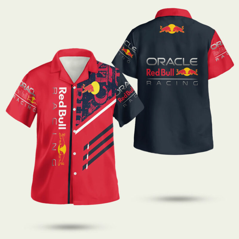 ORACLE RED BULL RACING F1 HAWAIIAN SHIRT