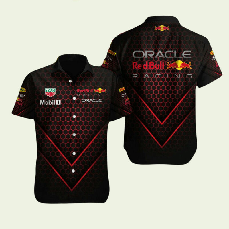 ORACLE RED BULL RACING HAWAIIAN SHIRT