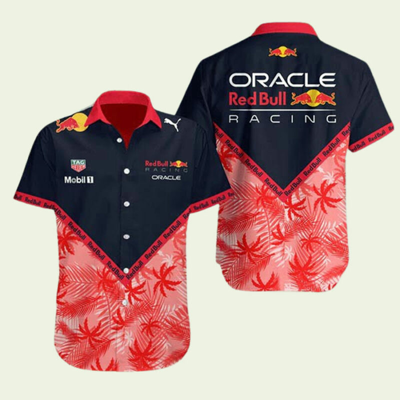 ORACLE RED BULL RACING TEAM SUMMER HAWAIIAN SHIRT