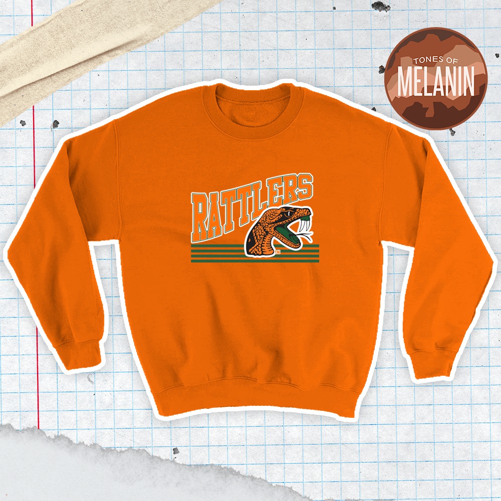 ORANGE CLASSIC FAMU CREWNECK