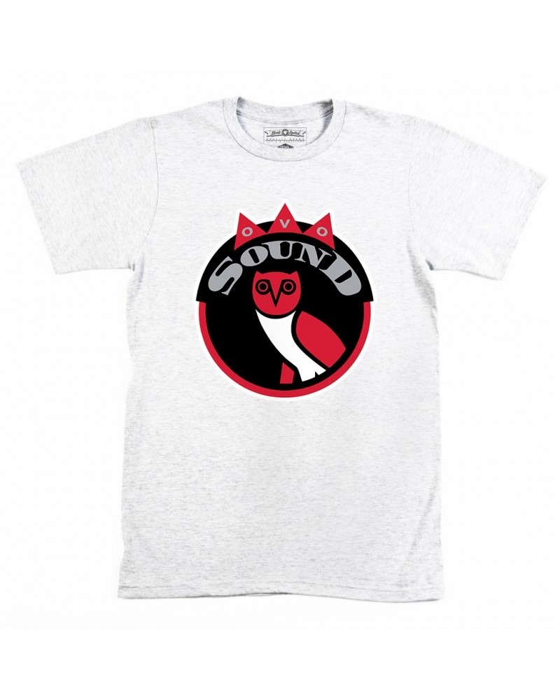 OVO Sound Raptors Mash Up Tee - Ash Grey