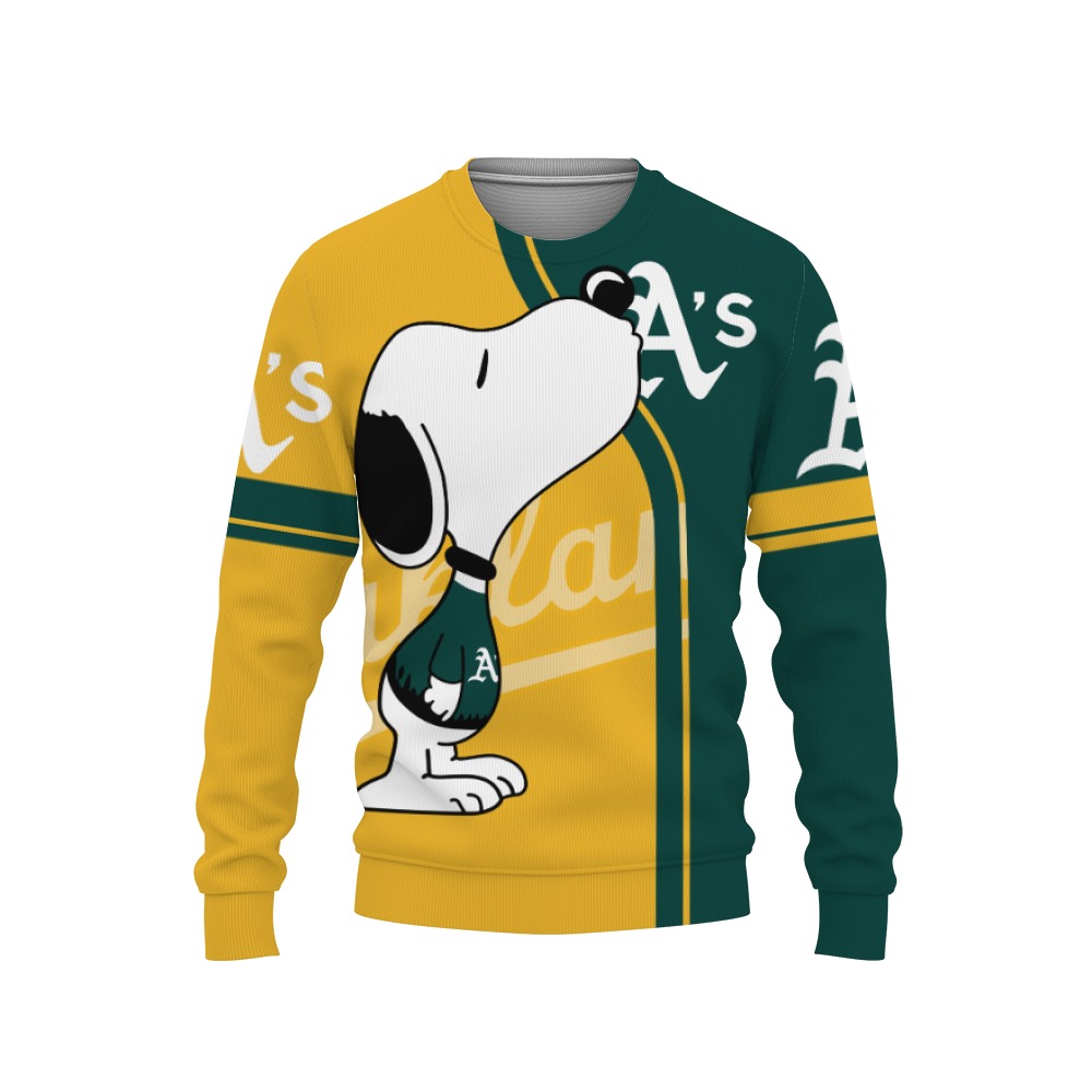 Oakland Athletics Shop Champion Teamwear-3D Sweatshirt