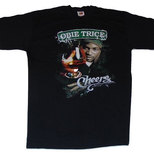 Obie Trice Vintage Cheers 2004 European Tour Shirt