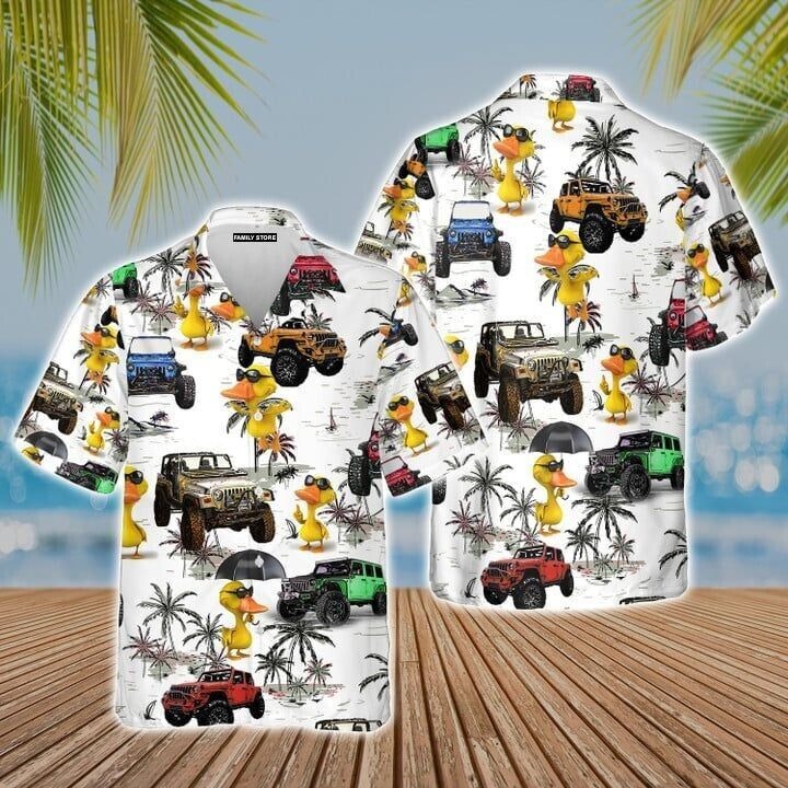 Ocean Jep Duck Hawaiian Shirt, Limited Edition Gift for men, S-5XL US Size