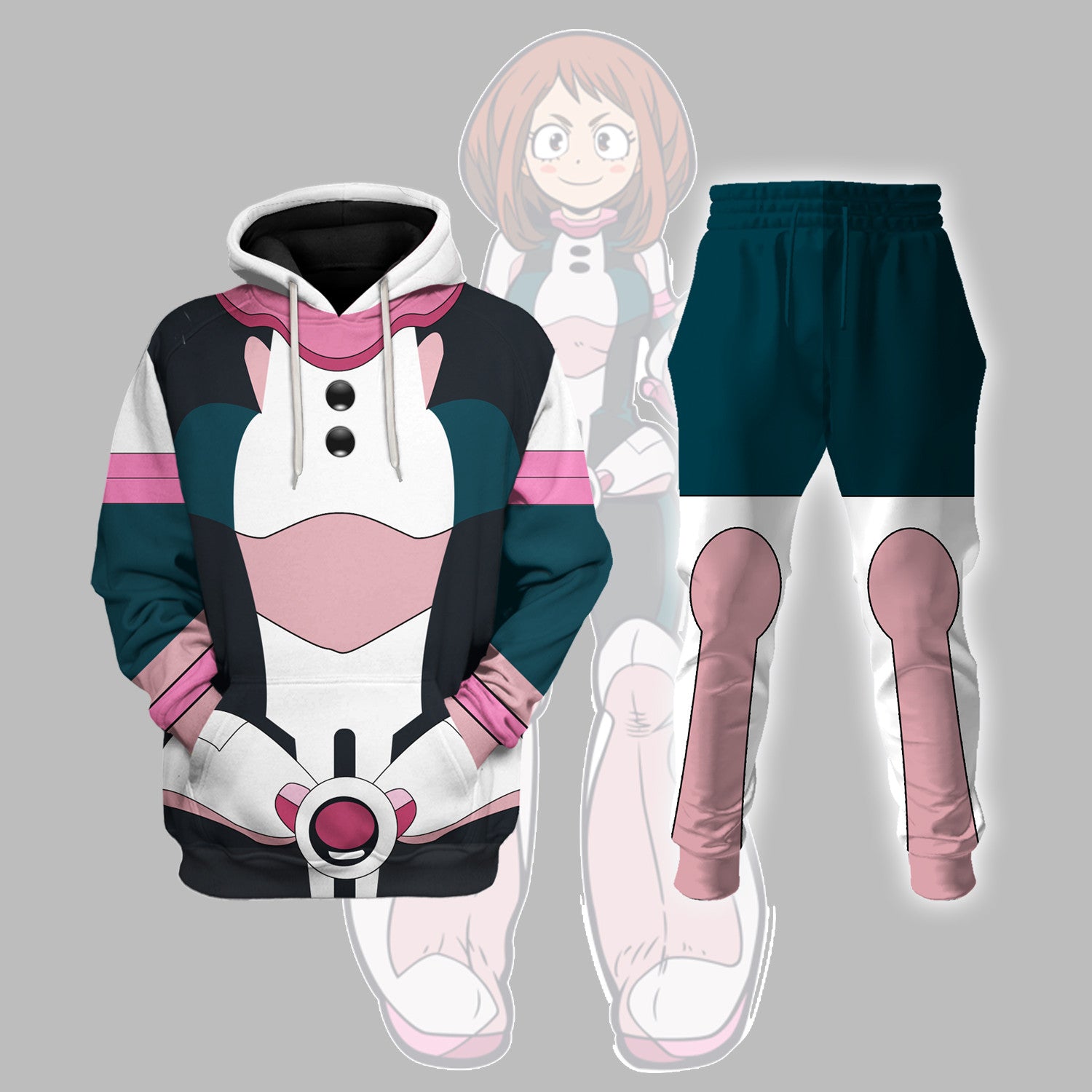 Ochaco Uraraka My Hero Academia track suit 