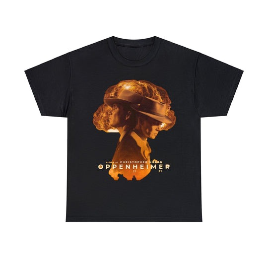 Oppenheimer- The Movie and Winner of 5 Golden Globes- Unisex Heavy Cotton Tee