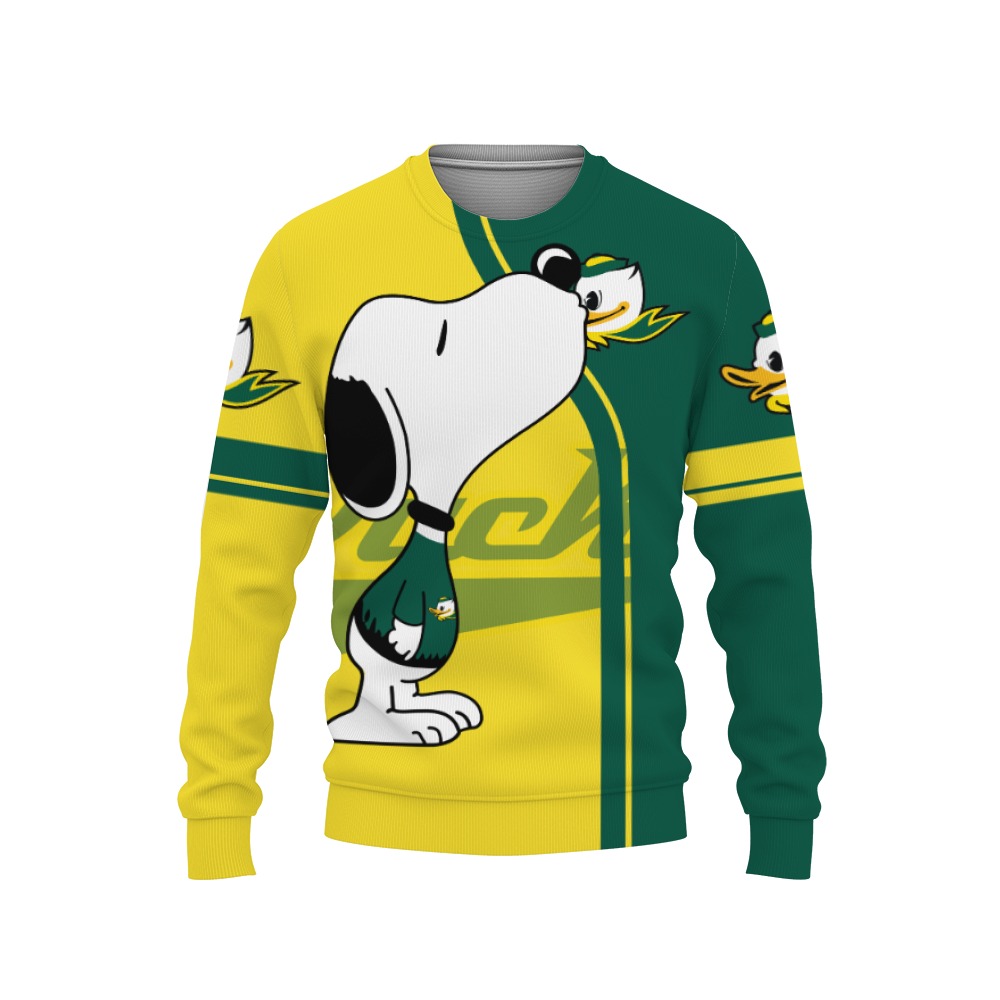 Oregon Ducks Shop Champion Teamwear-3D Sweatshirt