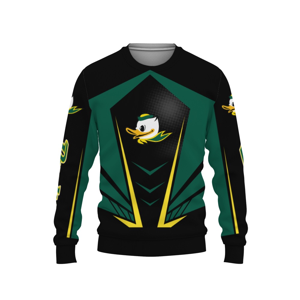 Oregon Ducks Sports American Football Shirt-3D Sweatshirt