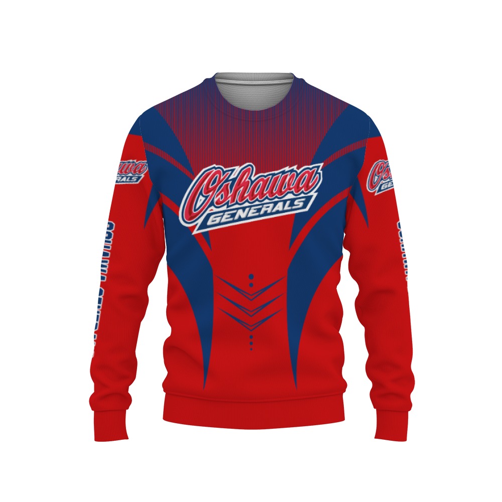 Oshawa Generals Football American Day, Sport Teams Champion 3D Shirt-3D Sweatshirt