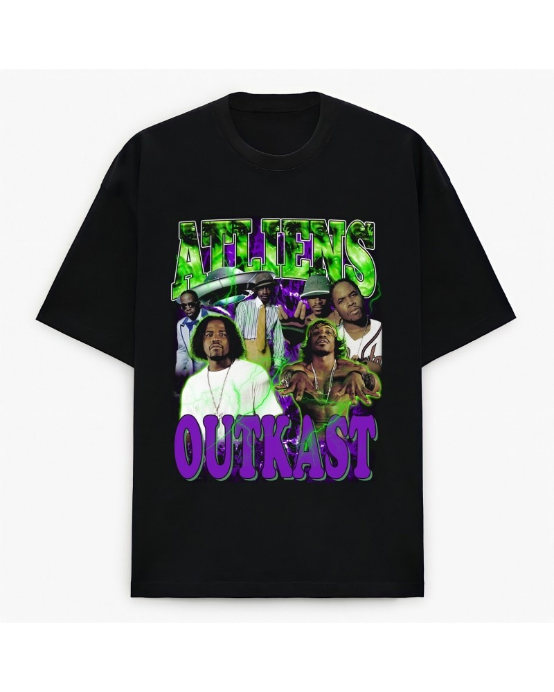 Outkast Atliens Merch Tee - Black