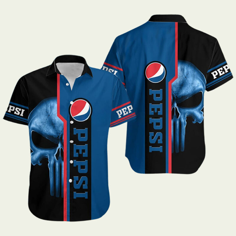 PEPSI HALLOWEEN HAWAIIAN SHIRT