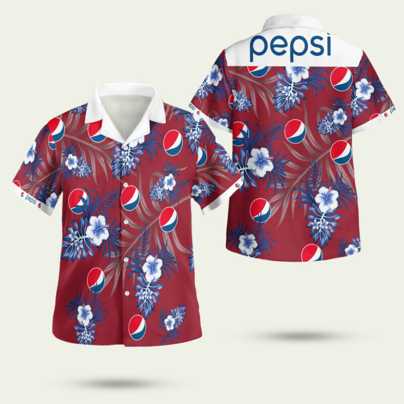 PEPSI HAWAIIAN SHIRTIII GRAPHIC HAWAIIAN SHIRT