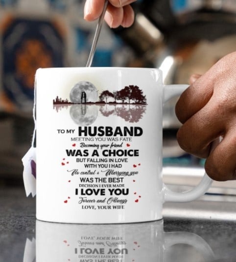 PERSONALIZED TO MY HUSBAND MUG, I LOVE YOU, GREAT GIFT FOR HUSBAND MUGS, FOR CHRISTMAS, ANNIVERSARY